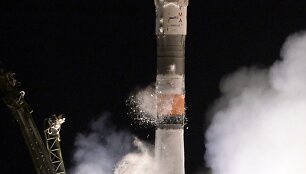 Erdvėlaivio &bdquo;Sojuz TMA-17M&ldquo; pakilimas