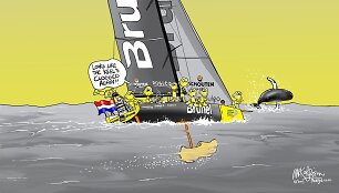 &bdquo;Team Brunel&ldquo; jachta