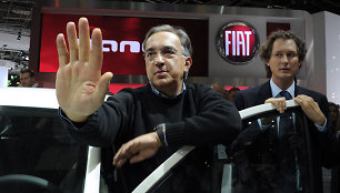 „Fiat“ vadovas Sergio Marchionne