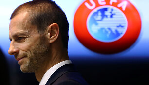 UEFA prezidentas Aleksandras Čeferinas