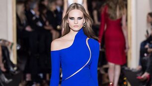 Kristina Petro&scaron;iūtė &bdquo;Versace&ldquo; kolekcijos pristatyme