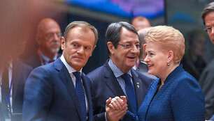 Dalia Grybauskaitė Europos Vadovų Taryboje
