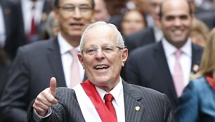 Naujasis Peru prezidentas Pedro Pablo Kuczynskis