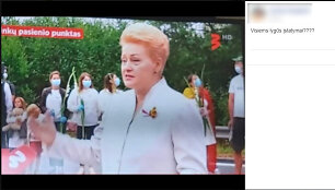 Dalia Grybauskaitė renginyje