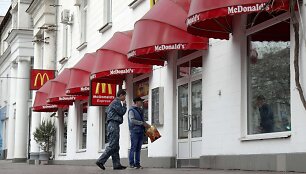 Uždarytas McDonald's restoranas Simferopolyje