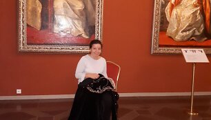 Victoria Enefors Valdovų rūmuose Vilniuje