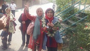 Atena Farghadani paleista į laisvę