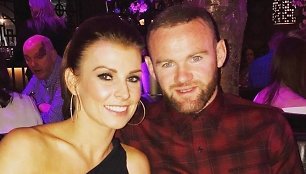 Wayne'as Rooney su žmona Coleen