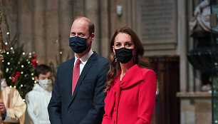 Kate Middleton ir princas Williamas