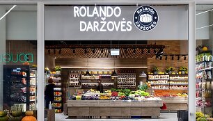 &bdquo;Vilnius Outlet&ldquo; įsikūrusios &bdquo;Rolando daržovės&ldquo;: kaimi&scaron;kos gėrybės, turgaus dvasia ir noras kurti apsipirkimo džiaugsmą 