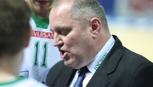 &bdquo;Prienų&ldquo; treneri Virginijus &Scaron;e&scaron;kus