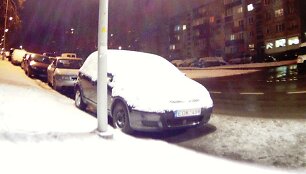 Pažeidimas Vilniuje, Minties g.