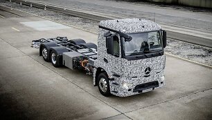 Urban eTruck&ldquo; yra varomas dviejų galinių ratų - kiekvienas i&scaron; jų turi savo elektros variklį.