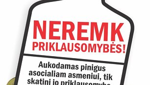 Socialinės akcijos lankstinukas