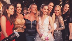 Rachel Crane ir Andrew Markso vestuvės