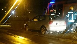 &bdquo;Audi&ldquo; avarija &Scaron;arkuvos g. Kaune 