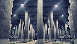 Metropolinės zonos požeminis i&scaron;leidimo kanalas