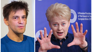 Donatas Ulvydas ir Dalia Grybauskaitė