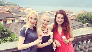 Kristina Ivanova, Laura Navikaitė ir Emilija Katauskaitė