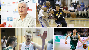 Jonas Kazlauskas, Mantas Kalnietis, Domantas Sabonis, Artūras Milaknis