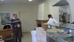 Sirai Azizas ir Pierre'as, Vilniuje atidarę savo piceriją