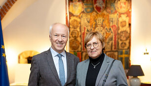 Vladas La&scaron;as, Audronė La&scaron;ienė