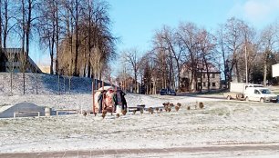 Paminklo vieta Kėdainiuose