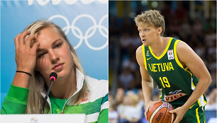 Rūta Meilutytė ir Mindaugas Kuzminskas