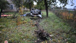 &bdquo;Opel Astra&ldquo; avarijos vietoje