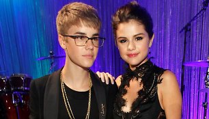 Justinas Bieberis ir Selena Gomez