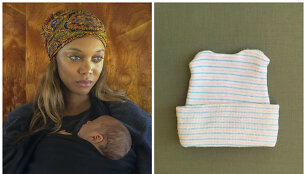 Tyra Banks su sūnumi Yorku