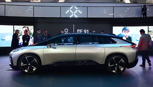 &bdquo;Faraday Future&ldquo; automobilis FF91