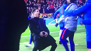 Diego Simeone emocijos