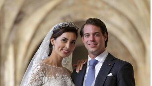 Liuksemburgo princas Felixas ir princesė Claire