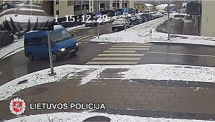 Policijos ie&scaron;komas automobilis