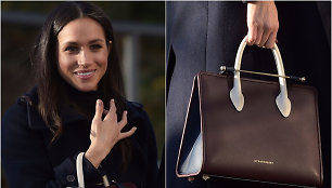 Meghan Markle ir jos „Strathberry“ rankinė