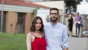 Vaidotas &Scaron;iožinis su drauge