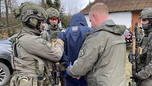 Jungtinės teisėsaugos pajėgos smogė oro balionais gabenamos kontrabandos tinklui