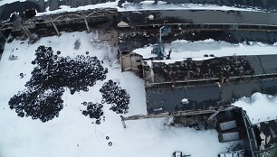 Padangos UAB &bdquo;Ekologistika&ldquo; teritorijoje