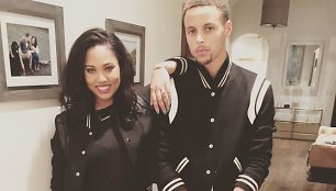 Ayesha Curry ir Stephenas Curry