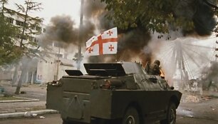 Kadras i&scaron; filmo &bdquo;Olympus Inferno&ldquo; 