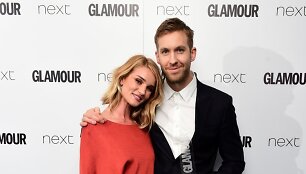 Rosie Huntington-Whiteley ir Calvinas Harris