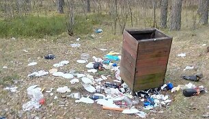 &Scaron;iuk&scaron;lės &scaron;alia Trilypio ežero, Ignalinos rajone