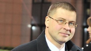 Latvijos ministras pirmininkas Valdis Dombrovskis