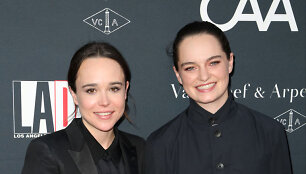 Ellen Page ir Emma Portner