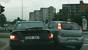 Avarija Ozo g. sankryžoje