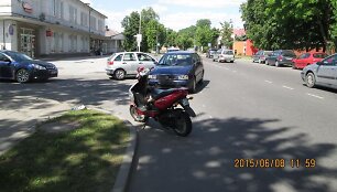 Motorolerio avarija Kai&scaron;iadoryse