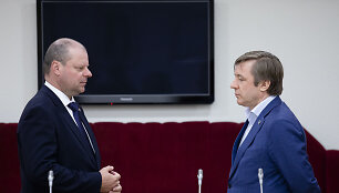 Saulius Skvernelis, Ramūnas Karbauskis