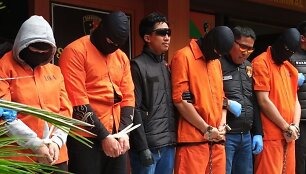 Sulaikyti du Rusijos piliečiai ir du Indonezijos imigracijos pareigūnai