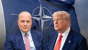 Matthew Whitakeris ir DOnaldas Trumpas